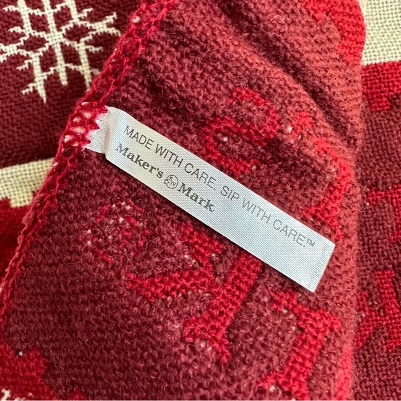 Maker’s Mark Whiskey Red Scarf - Picture 6 of 6
